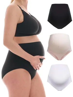 Produktbild von Herzmutter Unterhose Schwangerschaft Baumwolle 3X  Umstandsslip 5130