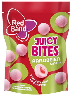 Immagine prodotto di Red Band Bites gusto fragola 145 g