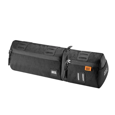 Immagine prodotto di ROCKBROS Borsa da bicicletta Borsa anteriore staccabile 2 IN 1 Borsa da manubrio 2L Nero