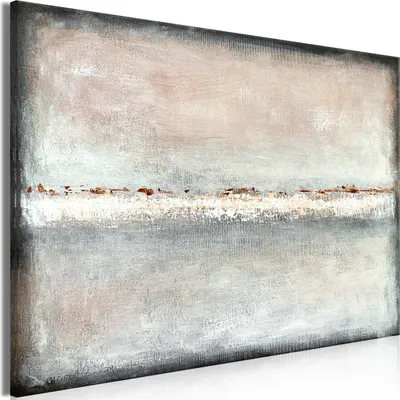 Produktbild von Italienischer Leinwand Leinwandbild - Balance of Shades (1 Part) Wide 30x20 cm Abstrakt a-A-0934-b-a