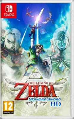 Obrázok produktu pre Nintendo The Legend of Zelda: Skyward Sword HD, Nintendo Switch, E10 + (starší 10 rokov), Fyzické médiá