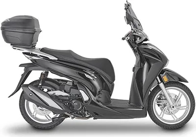 Image de Support Central De Coffre Pour Honda Sh 350 '21 (Sans Plaque)