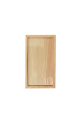 Produktbild von ASA Selection wood Holztablett rechteckig, Tablett, Serviertablett, Gummibaumholz, Natur, 14 x 25 cm, 53690970