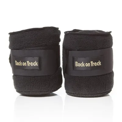Produktbild von Back on Track Fleecebandagen - schwarz