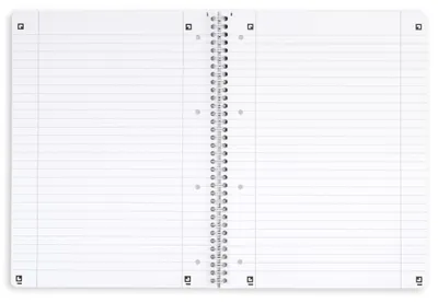 Productafbeelding van Oxford notitieblok, A4, geruit, 80 bladzijden, 5 pastelkleuren, 10 stuks