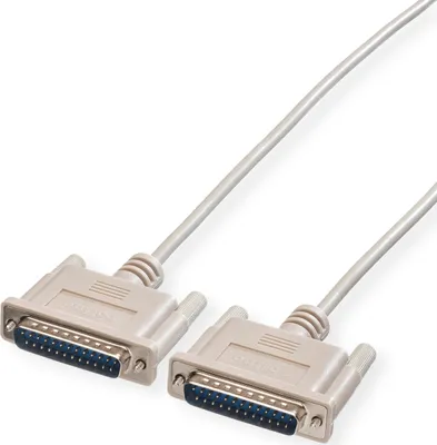Produktbild von ROLINE RS232 Kabel 25pol. ST-ST, 1,8 m
