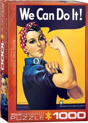 Produktbild von 1000 Teile Puzzle We can do it American Classics