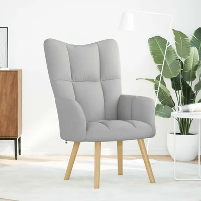 Immagine prodotto di Sedia Relax Grigio Nuvola in Tessuto