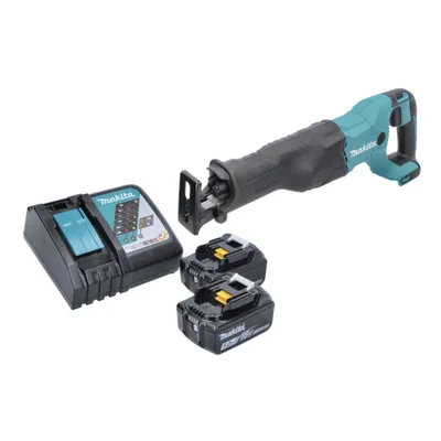 Produktbild von Makita DJR 186 RT Akku Reciprosäge Säbelsäge 18 V + 2x Akku 5,0 Ah + Ladegerät