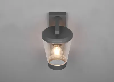 Produktbild von LED Außen Wandlaterne, Außenlampe Landhausstil, Fassadenbeleuchtung Anthrazit
