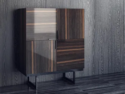 Obrázek produktu pro Jídelna komoda Designový příborník Dřevěná skříňka Moderní nábytek