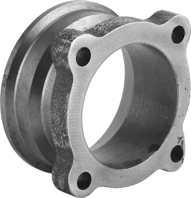 Obrázok produktu pre VBand adaptér výfukového potrubia Turbo Downpipe 4 otvory na skrutky pre 2,5 palca až 3 palce univerzálny