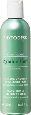 Image de Shampooing SYMBIO CURL - Soin Cheveux Ondulés, Bouclés ou Frisés 250ml - Hydratation, Souplesse et Définition des Boucles