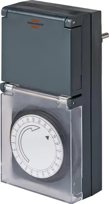 Produktbild von Brennenstuhl 1506464 Mechanische Tagebücher (MZ 44, IP 44, Anthrazit, FR