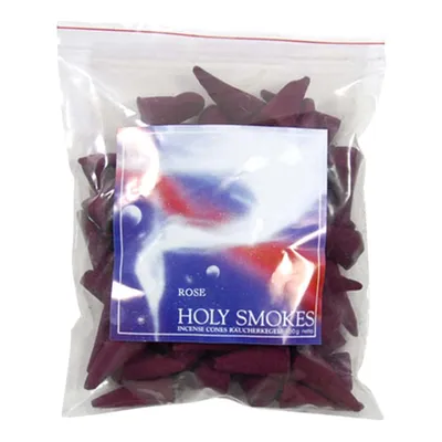 Obrázek produktu pro Holy Smokes - Rose Räucherkegel Nachfüllpack 100g