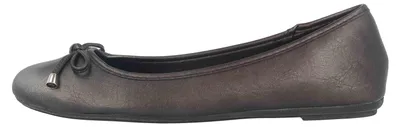 Produktbild von Fitters Footwear Yvi Ballerinas in Übergrößen Grau 2BB0880205 Pewter Brush große Damenschuhe