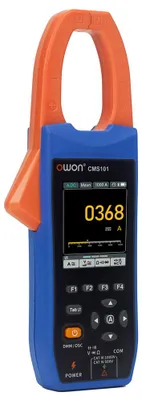 Obrázek produktu pro OWON CMS101 3-v-1 klešťový multimetr a osciloskop 1000 V, 1000 A, AC/DC, True RMS, vysoce přesný měřicí přístroj s digitálním klešťovým měřidlem a vzorkováním v reálném čase