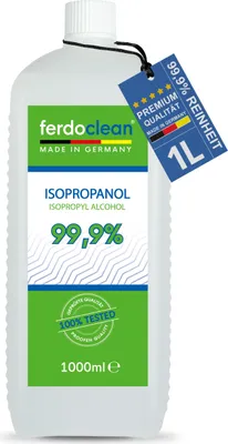 Produktbild von ferdoclean Isopropanol 99,9% 1.000 ml Isopropylalkohol