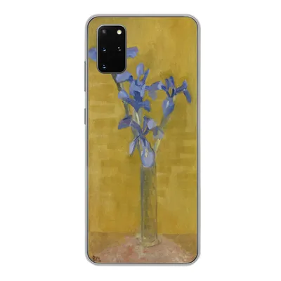 Produktbild von MuchoWow® Handyhülle Schutzhülle Hülle für Samsung Galaxy S20 Plus Schwertlilien - Piet Mondrian - Alte Meister Silikon Softcase Handy Hülle - Hartschale