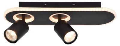Immagine prodotto di BRILLIANT Kimon LED spotlight bar 2flg nero nero G99557/06