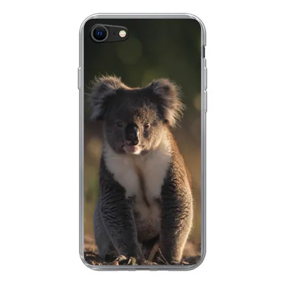 Produktbild von MuchoWow® Handyhülle Schutzhülle Hülle für iPhone SE 2022 Koala - Sonne - Tier - Kinder - Jungen - Mädchen Silikon Softcase Handy Hülle - Schutzhülle