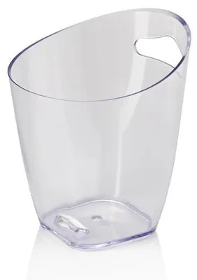 Produktbild von Flaschenkühler, Ø 14 cm, Höhe 16,5 cm, 1,2 ltr., transparent