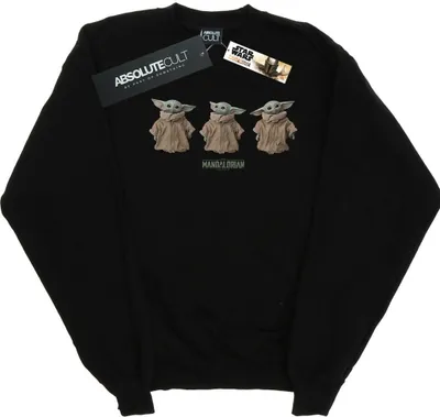 Produktbild von Star Wars - "The Mandalorian The Child" Sweatshirt für Herren BI46420 (XXL) (Schwarz)