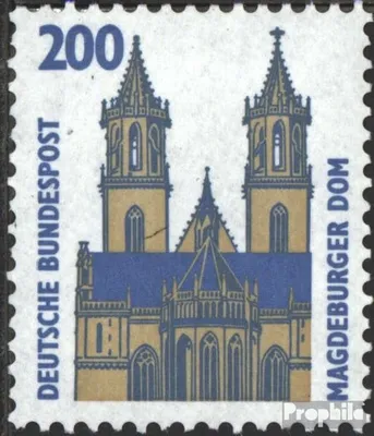 Produktbild von Briefmarken BRD (BR.Deutschland) 1993 Mi 1665RII mit Zählnummer (kompl.Ausg.) postfrisch Sehenswürdigkeiten
