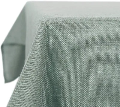 Immagine prodotto di Tovaglia in cotone verde scuro 130x280 cm