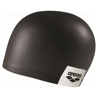 Produktbild von Arena Logo Moulded Cap, Weiß, Kappe, Unisex, Erwachsener, Schwimmen, Schwarz, Weiß