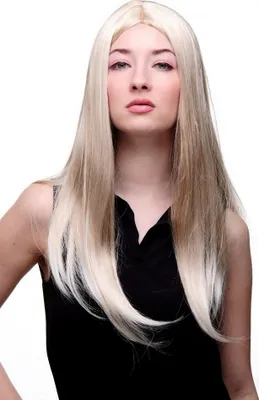 Produktbild von WIG ME UP Perücke blond mit Scheitel SA-151-27T613