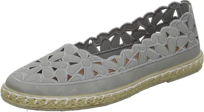 Produktbild von Alyssa Damen-Ballerina Grau, Farbe:grau, EU Größe:41