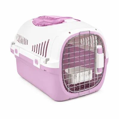 Produktbild von SNOEKIE Tiertransportbox für Katzen bis 6 KG & kleine Hunde Skyline, KI-generiertes Bild