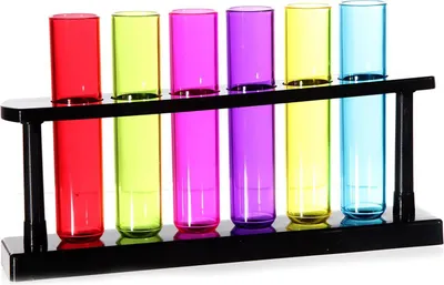 Zdjęcie produktu dla 7-częściowy zestaw kieliszków do shotów "Reagent