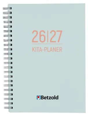 Produktbild von Betzold Kita-Planer, Ringbuch, DIN A4, Kindergartenjahr: 2026/2027