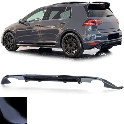 Für VW Golf 7 VII 2013-2017 mit GTI Stoßstange Heckdiffusor Diffusor Stoßstange in der Farbe von Carparts-Online GmbH