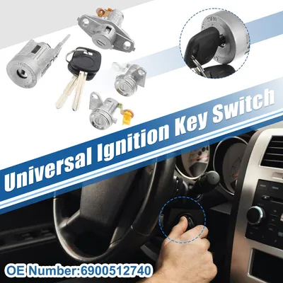Image de 1 Ensemble De Commutateur D'Allumage Avec Clés pour Toyota Corolla No.6900512740