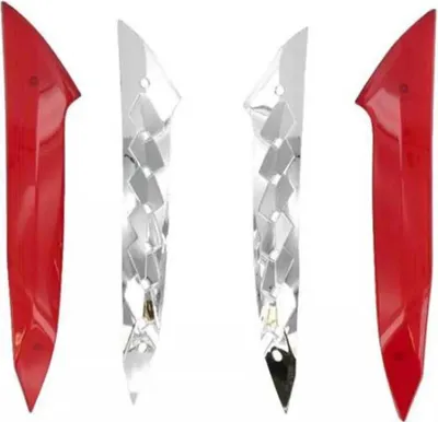 Produktbild von Reflektor GiVi rechts und links rot mit Halter für V47N