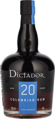 Produktbild von Dictador 20 Years Old ICON RESERVE Colombian Rum 40% Vol. 0,7l