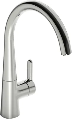 Produktbild von HANSA HANSADESIGNO Style Küchenarmatur, Niederdruck, chrom, Ausladung 219mm, 51021183
