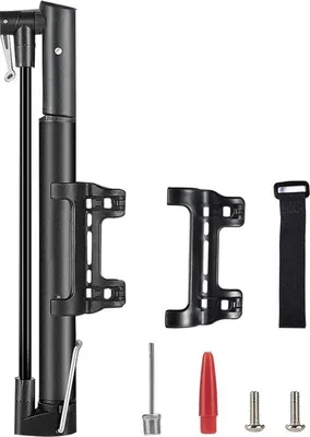 Produktbild von Famanu Mini-Fahrradpumpe für alle Ventile - Tragbare Luftpumpe, 120 psi