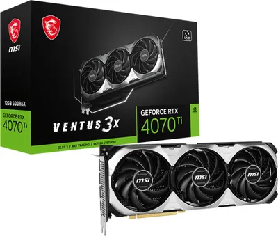 Produktbild von Karta graficzna GeForce RTX 4070 Ti VENTUS 3X E 12GB OC