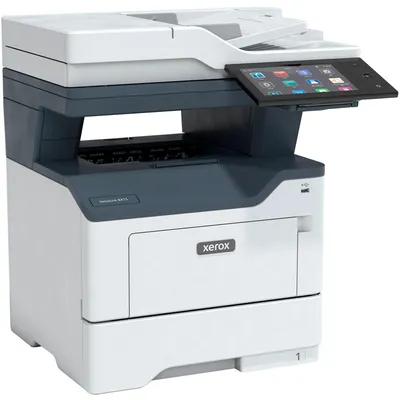Produktbild von Xerox VersaLink B415 A4 47 S./Min. 2-seitig Kopieren/Drucken/Scannen/Faxen PS3 PCL5e/6 2 Behälter Gesamt 650 Blatt, Laser, Monodruck, 1200 x 1200 DPI, A4, Direktdruck, Grau, Weiß