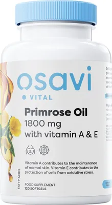 Productafbeelding van Osavi | Primrose-olie 1800 mg | met vitamine A en E