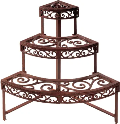 Immagine prodotto di Esschert Design Carrello portafiori quarto tondo BPH32