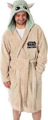 Obrázek produktu pro Star Wars - "Mandalorian" župan pro muže/dámy, uni, s kapucí NS9093 (XL) (hnědý)