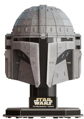 Zdjęcie produktu dla 4D Build Star Wars The Mandalorian Helm, 88 szt., Telewizja/filmy, 12 lat(a)