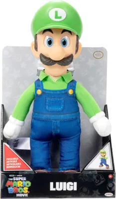 Produktbild von Nintendo Super Mario Movie Roto Plsch Luigi, 35 cm