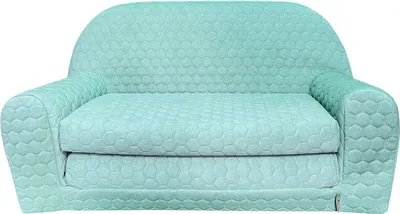 Produktbild von Kindersofa "MINI" zum Aufklappen PIK Türkis W386 58 FORTISLINE