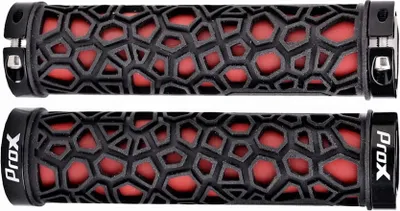 Produktbild von Prox | Fahrradgriffe GP-53 - Rot - Ergonomisch - Komfortables Fahren mit besten Halt